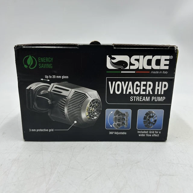 Bomba de corriente SICCE Voyager HP 8, agua dulce y salada, uso sumergido, 3200 GPH