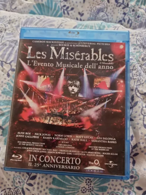 Les Miserables Bluray Concerto 25 Anniversario Fuori Catalogo Edizione Vendita