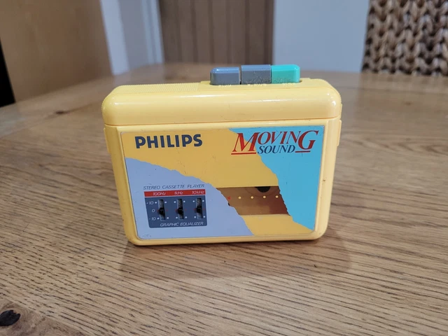PHILIPS MOVING SOUND Stereo Cassette Player D6608/30, Tone Preference