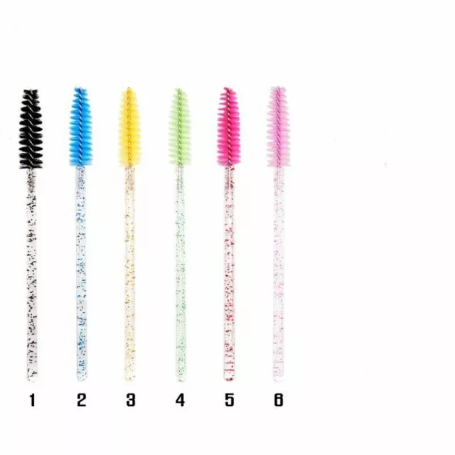 Disposable Mascara Wands Eyelash Brushes Kit Lash Extension Spoolie Applicator