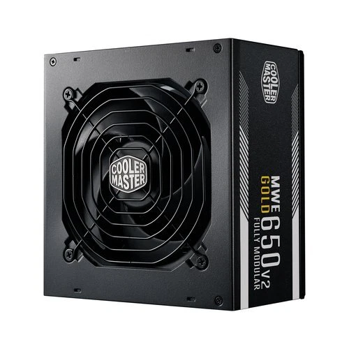 Alimentatore Cooler Master 650W Mwe 650 Atx Modulare, 80Plus Gold, Active Pfc, 1