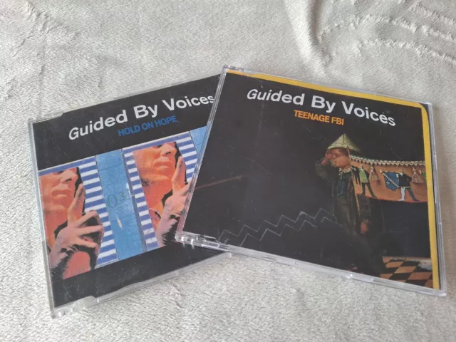 Guided by Voices TEENAGE FBI/HOLD ON HOPE 2 x CD single NICE CONDITION