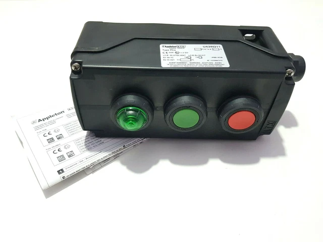 APPLETON U43W211 UNICODE Serie 2 Stazione Controllo Poliammide EUR 152 ...