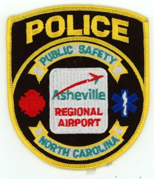 North Carolina Nc Asheboro Airort Public Safety Police Shoulder Patch Sheriff