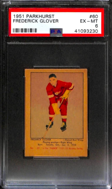 1951 Parkhurst #60 Frederick Glover Psa 6 41093230