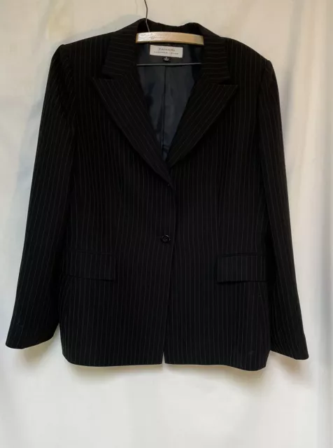 Tahari Arthur S Levine Blazer Size 16 Suit Separates Pockets Jacket Career