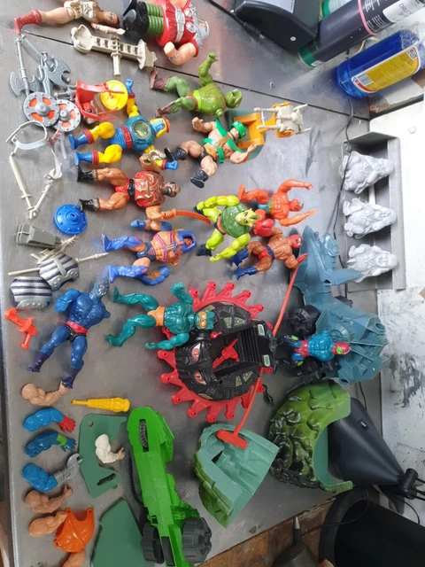 Masters of the Universe Konvolut Ersatzteile kein Sammler Zustand MOTU