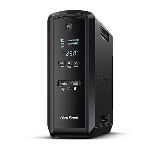 Cyberpower Pfc Sinewave 1500Va Linea Torre Interattiva Up 900W Display LCD 2X UK