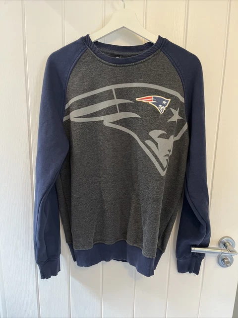 Felpa New Era - NFL New England Patriots Team logo - Navy/Grigio - Grande