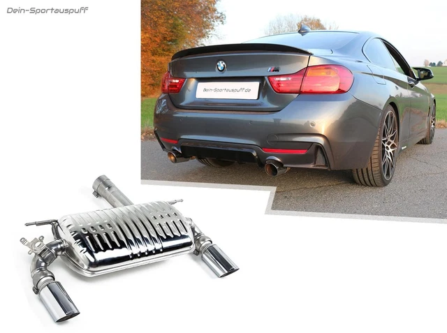 Ulter Duplex Edelstahl Sportauspuff Mazda 6 GJ Kombi Bj 2012-2017 Rechts Links Je 1x100mm