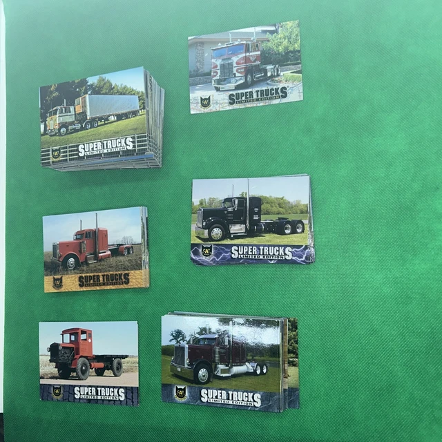 **LOT** CAT SCALE Super Trucks Limited Edition Collector's Trading