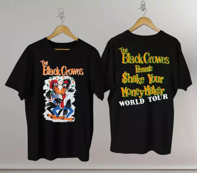 Vintage 1990 Black Crowes Shake Your Money Maker World Tour Shirt