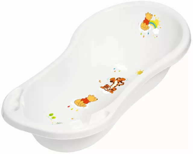 Baby Badewanne XXL 100 cm Disney Winnie Pooh perl weiß Babywanne