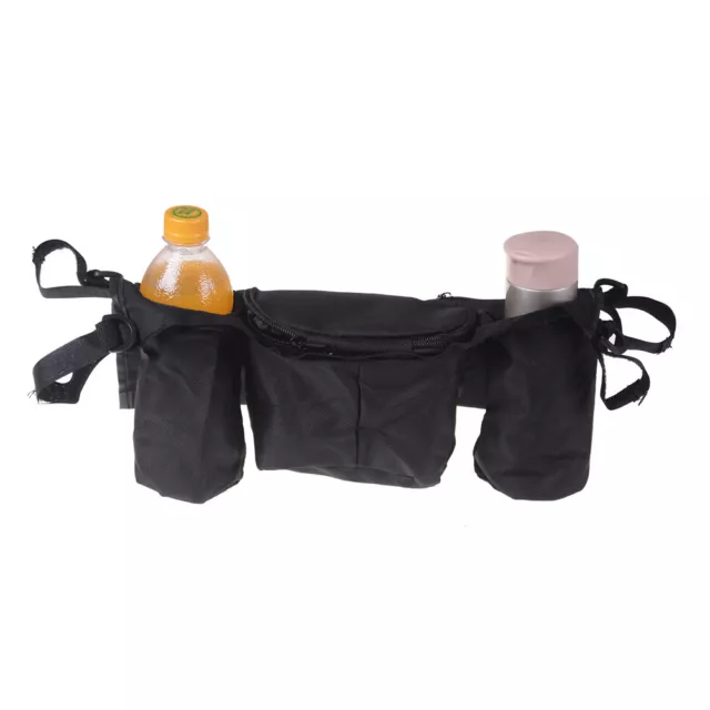 Organizador de almacenamiento bolsa colgante bolsa de biberón bolsa de pañales para bebé -hf