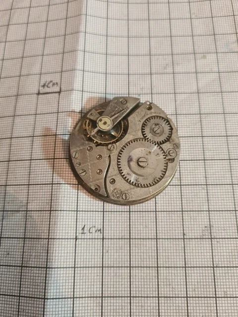 Mouvement De Montre à Gousset à Réviser – Pour Pièces Ou Restauration