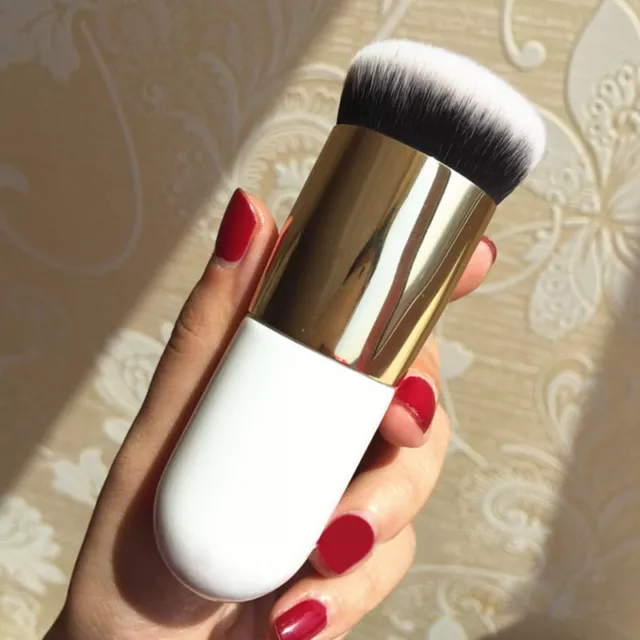 Kabuki Chubby Foundation Brush Flat Cream Make-Up Professional Brush& R