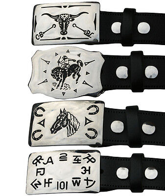 LoneStar Bull Longhorn Lonestar Adjoint Sheriff Chef Badge Belt Buckle Ouest Cow-Boy Flic 