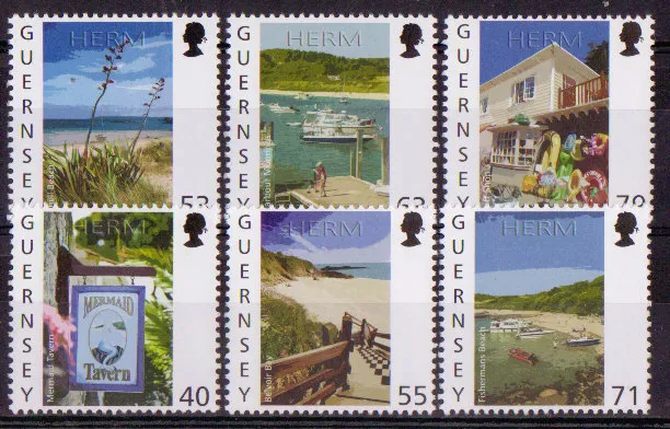 Guernsey 2013 Herm Island, Set Of 6 Unmounted Mint, Mnh