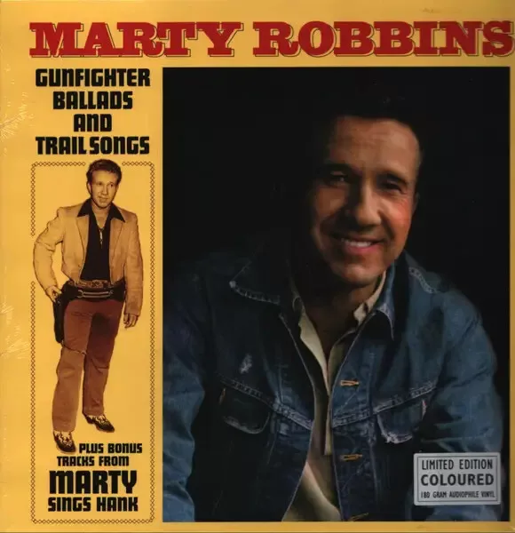 LP Marty Robbins Gunfighter Ballads and Trail Songs 180 G - COLOURED VINYL