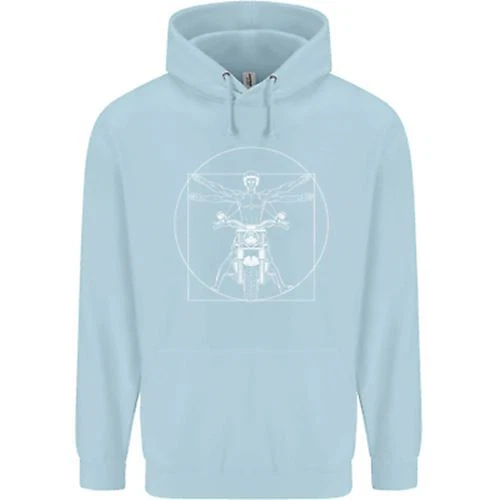Felpa con cappuccio Vitruvian Biker Moto Moto Bambini Bambini 5