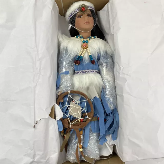 GWENELDA Doll - Heritage Signature Collection Porcelain Native American Doll 2
