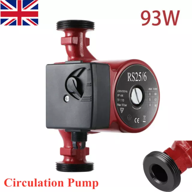 Universal Central Heating Circulator Pump Water Circulation System 93W RS25-60