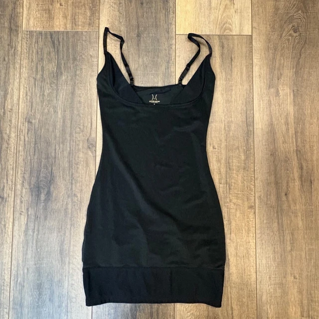 Yummie Tummie Tank With Reversible Neckline - Asphalt- 1X/2X