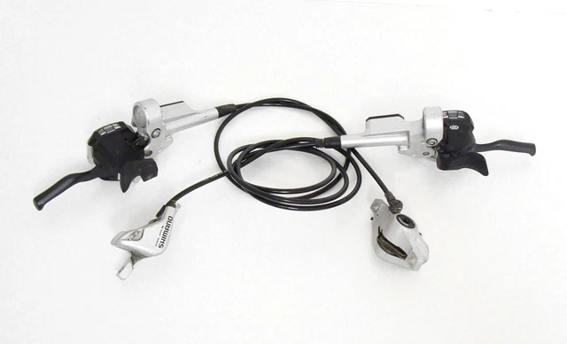 Levier De Vitesses Droit (shifter) Shimano Deore XT ST-M739 8 Vitesses - Pour VTT - Occasion En état De Marche