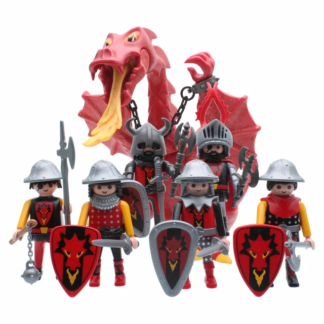 PLAYMOBIL FIGUREN DRACHE 3269 Drachenfestung Burg Ritterburg Ritter ...