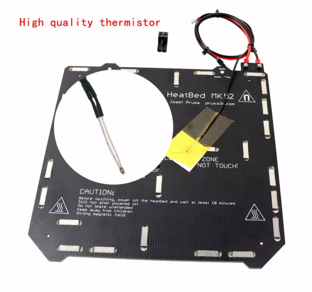 Prusa i3 mk2,mk2s upgraded mk2.5 PCB heated bed, 12V,with magnets mk2.5 heatbed