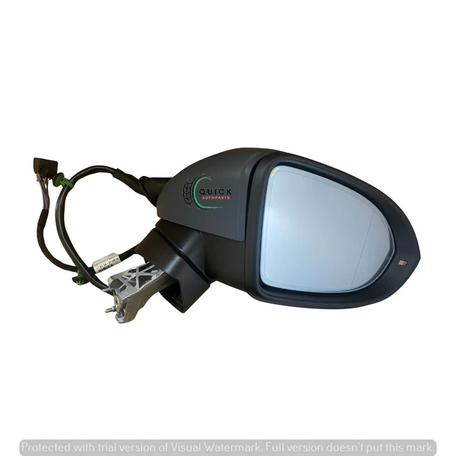 Genuine Vw Passat B8 15-22 Driver Side Wing Mirror Powerfold Electric Primed New Genuine Vw Passat B8 15-22 Driver Side Wing Mirror Powerfold Electric Primed New