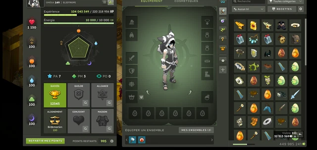 Compte Dofus 200 Niveau Sur PC - Jeu Vidéo, Compte Utilisateur