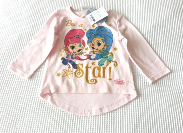 Next Baby Girls Pink Gene Top Age 9-12 Months BNWT  Tag £8.50