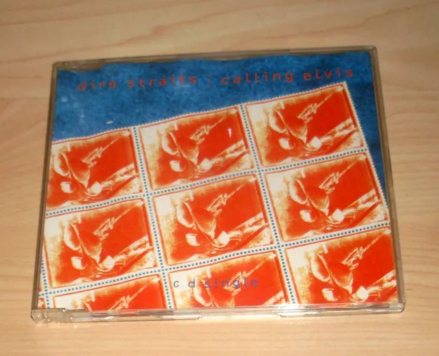 CD Maxi Single - Dire Straits - Calling Elvis