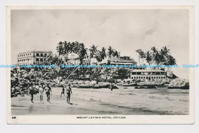 C002877 45. Mount Lavinia Hotel. Ceylon. Ceylon Pictorials. RP