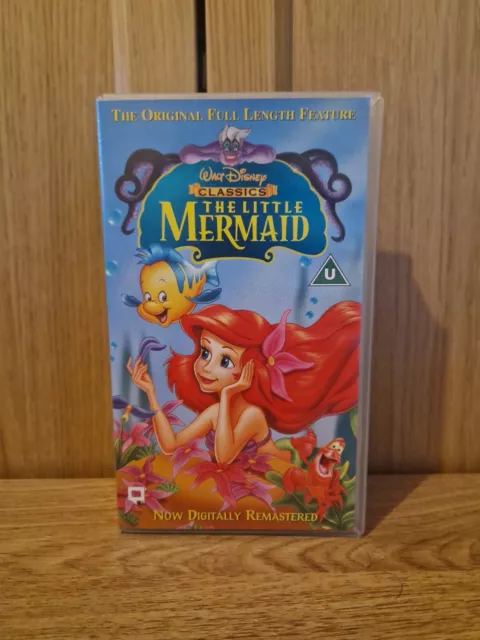 The Little Mermaid Digitally Remastered Disney Brand New Sealed VHS Video 1998