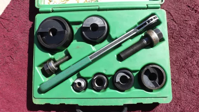 Greenlee *Excellent!* 7238Sb Master Electrical Knockout Punch Set!