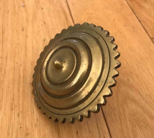 Antique Brass Art Nouveau Door Mounts Embellishments Decorations M8