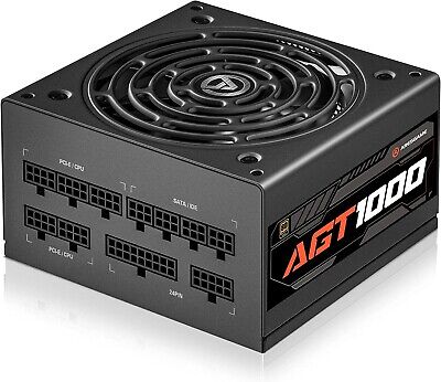 *PRICE DROP* Aresgame 1000W AGT1000 ATX PC Gold Modular Power Supply 80 Plus