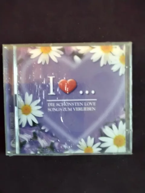 I Love ♥️. Die Schönsten Love Songs Zum Verlieben [2-CD]  Neu und verschweißt