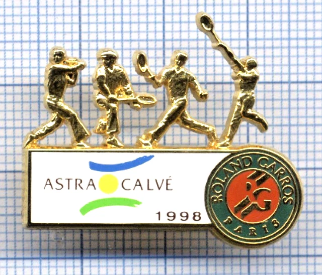 PIN'S ROLAND GARROS 1991 - THOMSON SPACE SYSTEM - Arthus Bertrand EUR 5