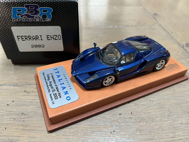 BBR 1:43 Ferrari 330 GT – Voiture D'Enzo Ferrari – Limitée à 20 Ex – Résine Italie
