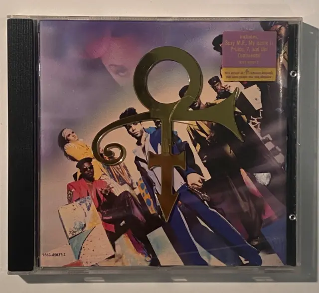 Prince And The NPG - Love Symbol Album (1992) Hype Sticker EU CD - Paisley Park