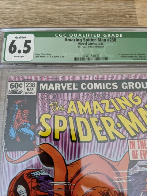 Amazing Spider-Man #238 - 1st App Hobgoblin Tattooz Marvel 1983 Comics Newsstand 2
