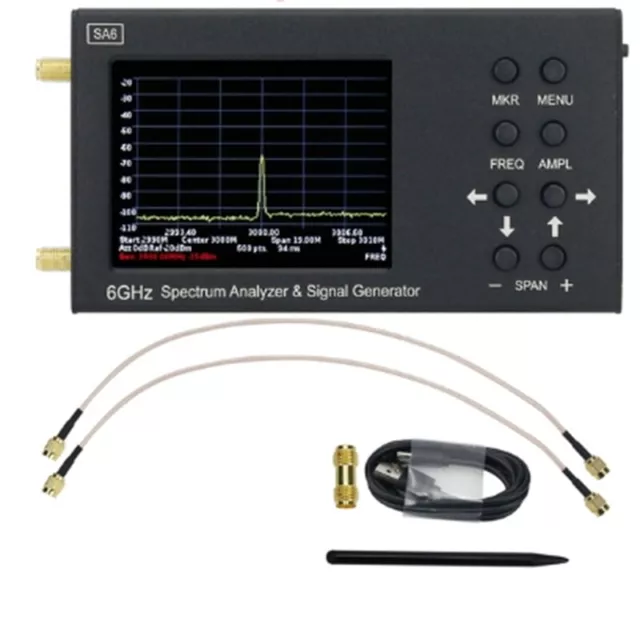 Nouveau GéNéRateur de Signal D'Analyseur de Spectre Portable SA6 6GHz WiFi 1471