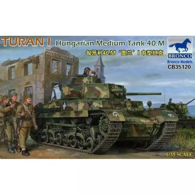 Maquette Char Turan I Hungarian Medium Tank 40.m Bronco 35120 1/35ème Maquette C