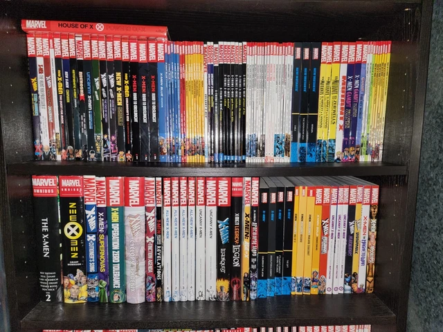 Ginormous Xmen Lot Omnibus Rare Tpb Epic Hardcovers Marvel Gambit New Mutants