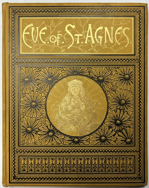 1885 LA VEILLE De St Agnes John Keats Illustré Edmund Garrett Reliure