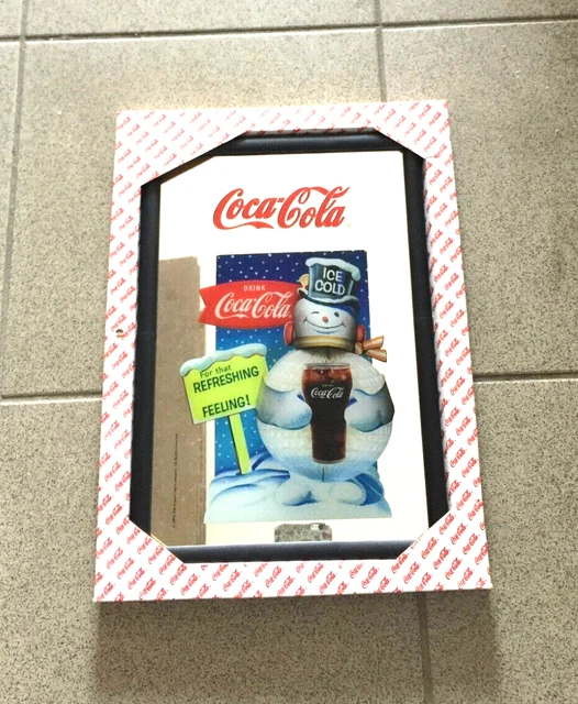 Coca Cola   Specchio  Cm  22X32  1999 Ice Cold