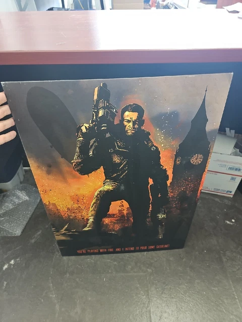 Metal Poster Display Displate Wolfenstein 2 19" By 27"